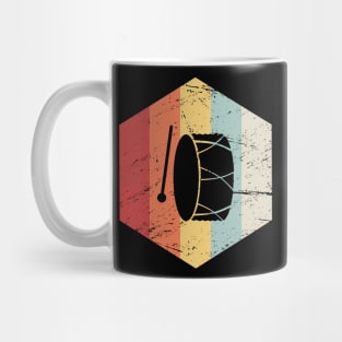 Retro Percussion Bass Drum Icon Mug